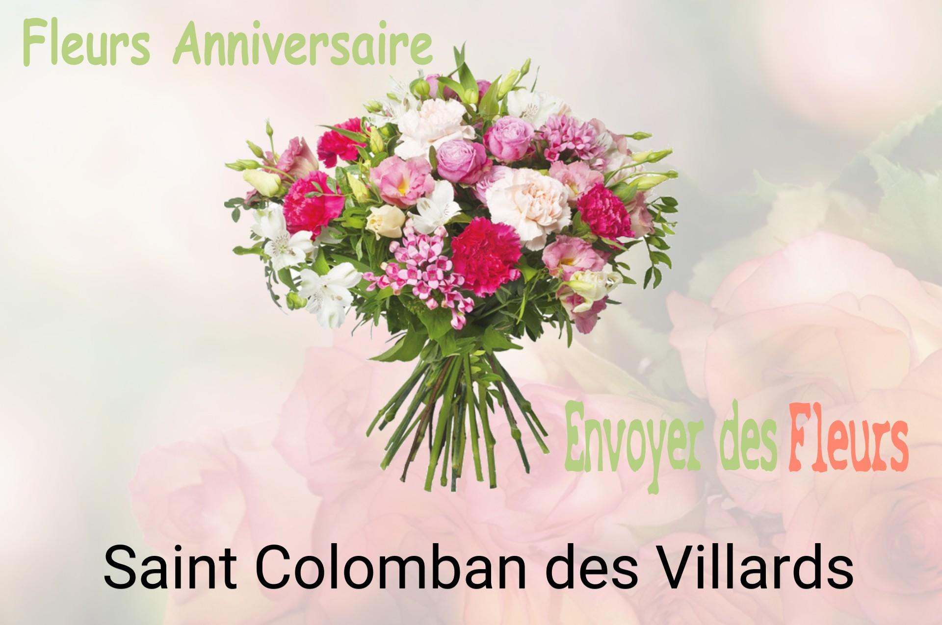 Bouquet de fleurs d’anniversaire livré à Saint-Colomban-des-Villards