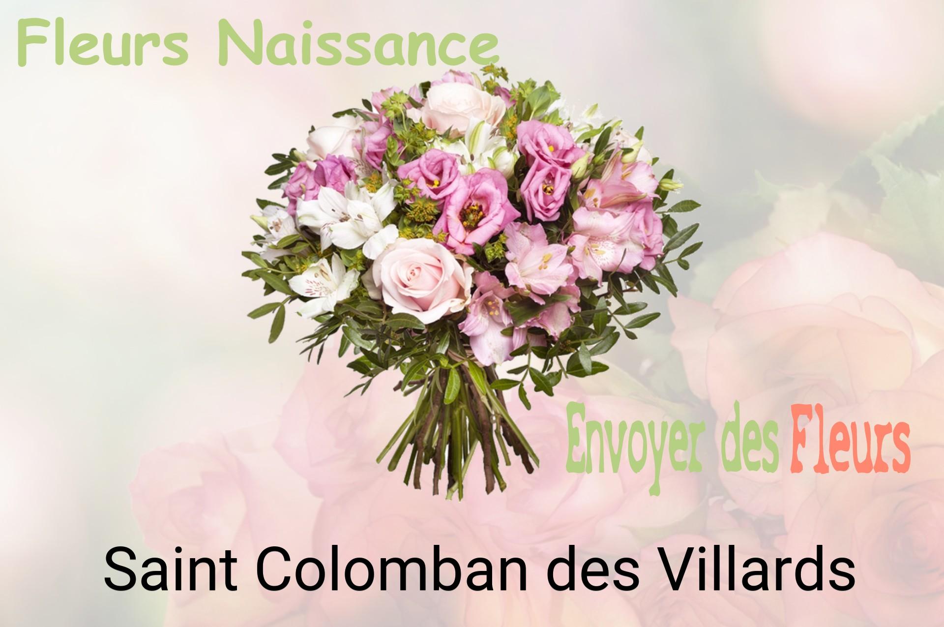 Bouquet de fleurs de naissance livré à Saint-Colomban-des-Villards